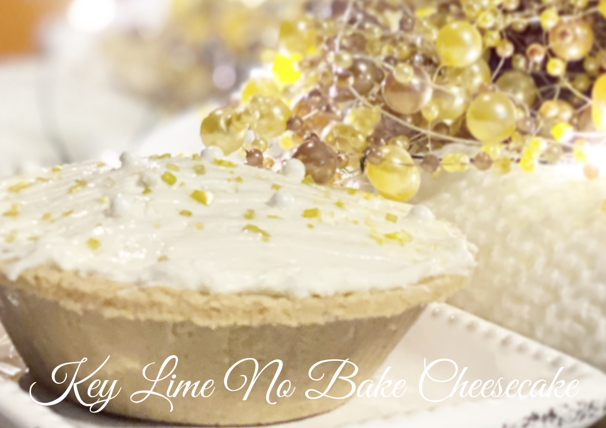 Mad Dash Mixes Key Lime No-Bake Cheesecake