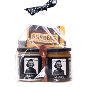 JoAn's Salt, Mustard & Spoon Set - great hostess gift